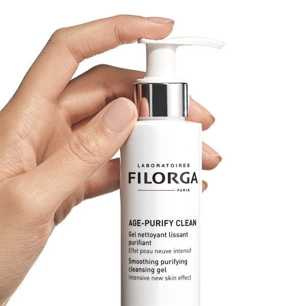 FILORGA AGE-PURIFY CLEAN, veido prausiklis į suaugusiųjų aknę linkusiai odai, 150 ml paveikslėlis