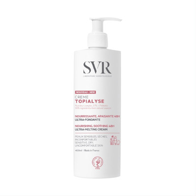 SVR TOPIALYSE CR?ME, kūno kremas-emolientas itin sausai odai, 400 ml paveikslėlis
