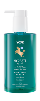 YOPE “HYDRATE” drėkinantis šampūnas sausai odai su peptidais, 300ml. paveikslėlis