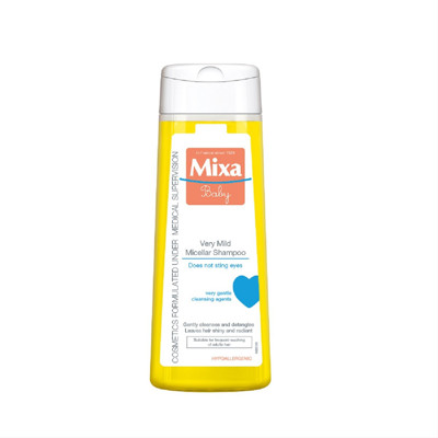 MIXA, labai švelnus micelinis šampūnas vaikams,  250ml paveikslėlis