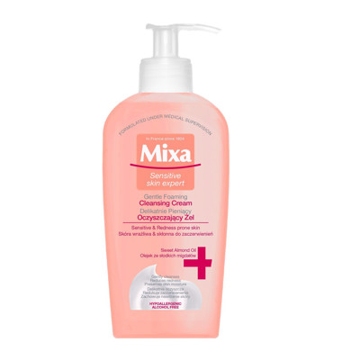 MIXA ANTI REDNESS, putos veido valymui, 200 ml paveikslėlis