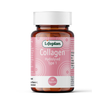 LIFEPLAN KOLAGENAS 500 mg, 60 kapsulių paveikslėlis