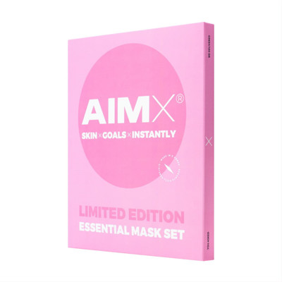 AIMX LIMITED EDITION ESSENTIAL MASK SET, lakštinių kaukių rinkinys, 5vnt paveikslėlis