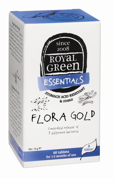 ROYAL GREEN FLORA GOLD, gerosios bakterijos
