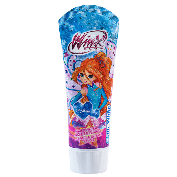 WINX dantų pasta vaikams, mėtų skonio, 3-6 m.