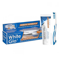 WHITE GLO PROBIOTIC balinamoji dantų pasta su probiotikais