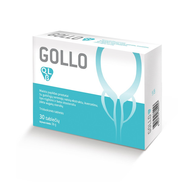 GOLLO, kompleksas prostatai, 30 tablečių paveikslėlis