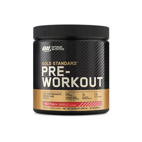 Energijai ON™ Gold Standard Pre-Workout 330g Vaisių skonio paveikslėlis