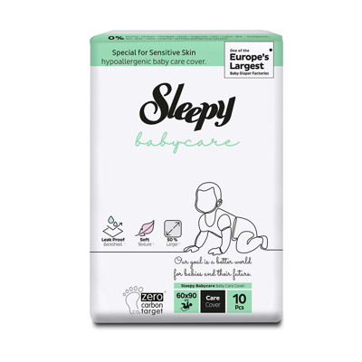 Sleepy “Baby care” vienkartiniai paklotėliai, 10vnt. paveikslėlis