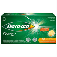 BEROCCA ENERGY, šnypščiosios tabletės, 30 tablečių paveikslėlis