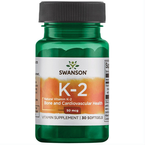 SWANSON, vitaminas K2, N30 paveikslėlis