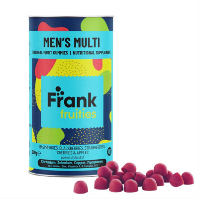 FRANK FRUITIES MEN‘S MULTI, maisto papildas vyrams, guminukai, N80 paveikslėlis
