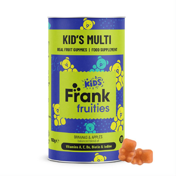 FRANK FRUITIES KID‘S MULTI, maisto papildai vaikams nuo 4 metų, guminukai, N60 paveikslėlis