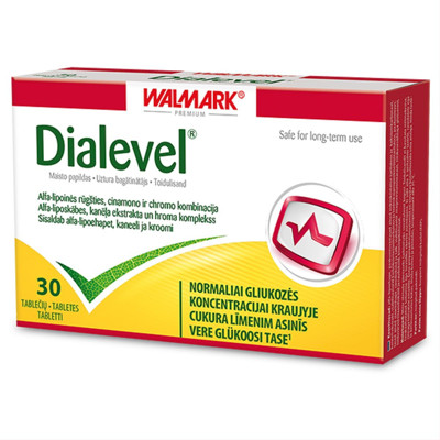 WALMARK DIALEVEL, 30 tablečių paveikslėlis