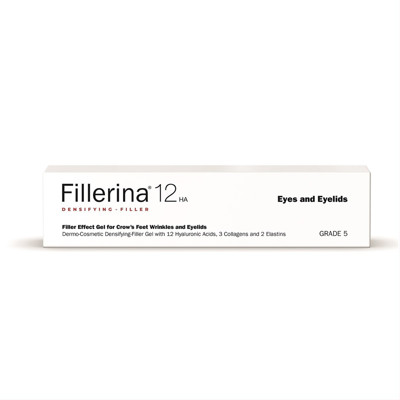 FILLERINA 12HA, Dermatologinis gelinis užpildas paakiams ir akių vokams, 5 lygis, 15ml paveikslėlis