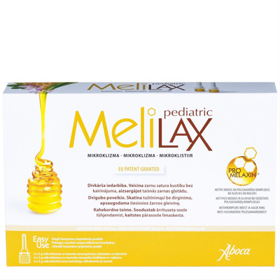 MELILAX PEDIATRIC, mikroklizma, 5 g, N6 paveikslėlis