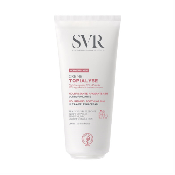 SVR TOPIALYSE CREME, kūno kremas-emolientas itin sausai odai, 200 ml paveikslėlis