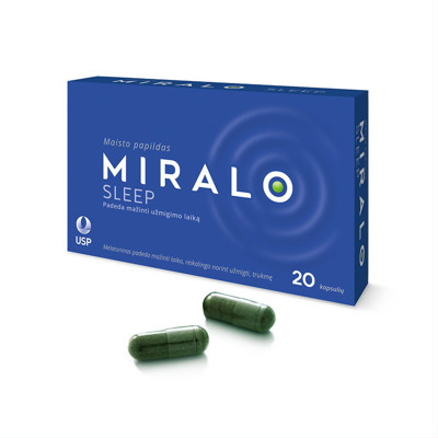 MIRALO SLEEP, 20 tablečių paveikslėlis