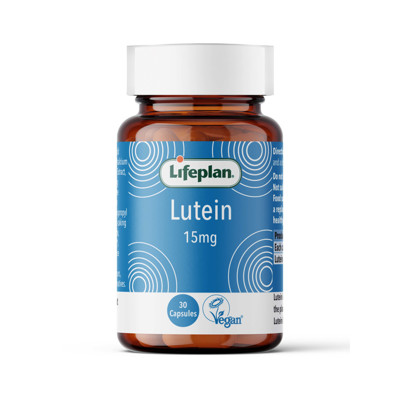 Liuteinas 15 mg LIFEPLAN, 30 kapsulių paveikslėlis
