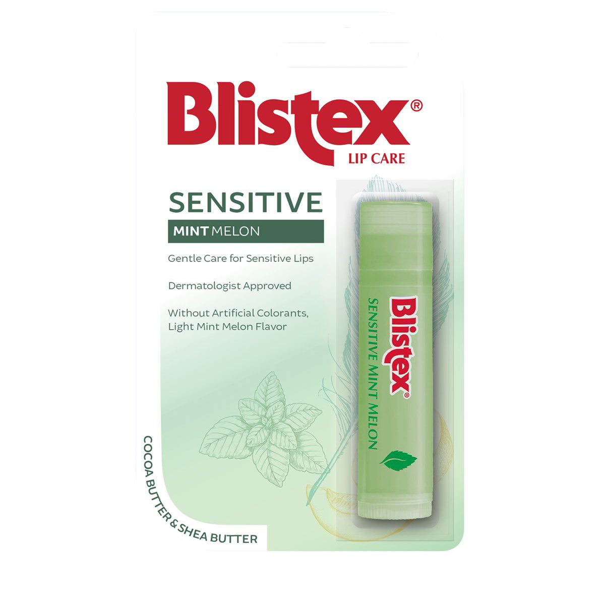 BLISTEX SENSITIVE MINT MELON, balzamas jautrioms lūpoms, 4.25g