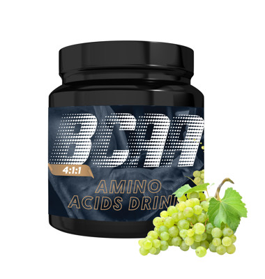 GymON BCAA vynuogių skonio aminorūgščių maisto papildas, 400 g paveikslėlis