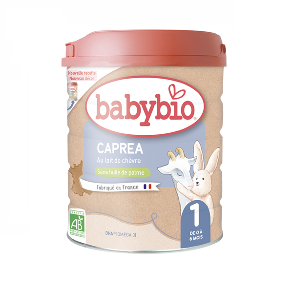 BABYBIO CAPREA 1 ekologiškas ožkų pieno mišinys, nuo 0 iki 6 mėn., 800 g paveikslėlis