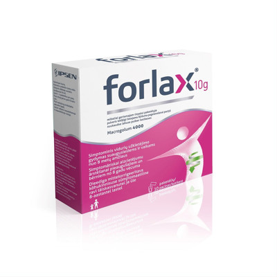 FORLAX, milteliai geriamajam tirpalui, 10 g, N10   paveikslėlis