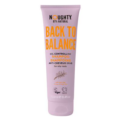 NOUGHTY Back To Balance šampūnas riebiai galvos odai su arbatmedžiu ir vitaminu B5,  250ml paveikslėlis