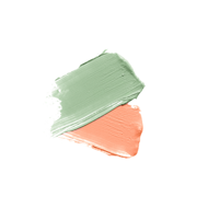IDUN Minerals dvispalvė maskuojamoji priemonė Ringblomma Nr. 2025, 2x1,4 g (žalias/oranžinis) paveikslėlis