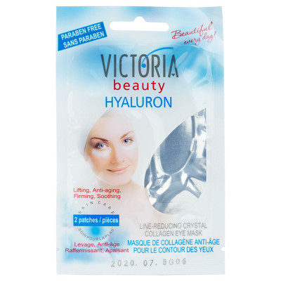 Victoria Beauty paakių kaukė su kristaliniu kolagenu, 2 vnt paveikslėlis