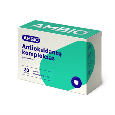 AMBIO CHOLESTEROL BALANCE COMPLEX 30 Kapsuli Gintarin Vaistin AMBIO CHOLESTEROL BALANCE COMPLEX 30 Kapsuli Gintarin Vaistin