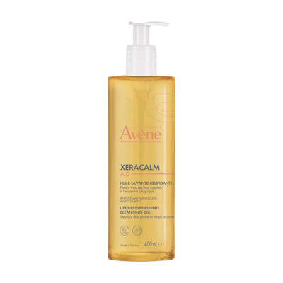 AVENE XERACALM AD, aliejinis prausiklis atopinei, labai sausai odai, 400ml paveikslėlis