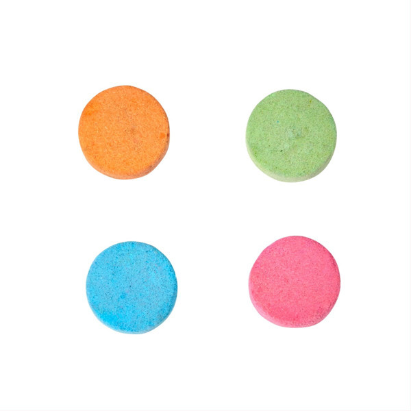 MINI-U FIZZY PLOPS, tirpstančios vandenyje tabletės, spalvotos, 40x3g (galiojimas iki 2024.08.04) paveikslėlis