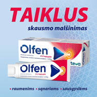 OLFEN, 23,2 mg/g, gelis, 100 g paveikslėlis