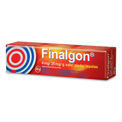 FINALGON, 4 mg/25 mg/g, tepalas, 20 g  paveikslėlis