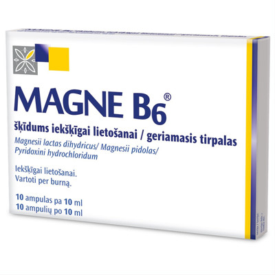 MAGNE B6, geriamasis tirpalas, N10  paveikslėlis