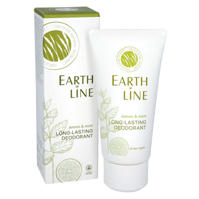 EARTH LINE Ilgalaikis dezodorantas Lemon&Mint be aliuminio druskų 50ml paveikslėlis