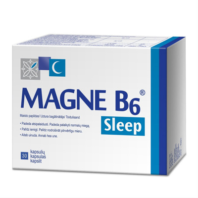 SANOFI MAGNE B6 SLEEP, 30 kapsulių paveikslėlis