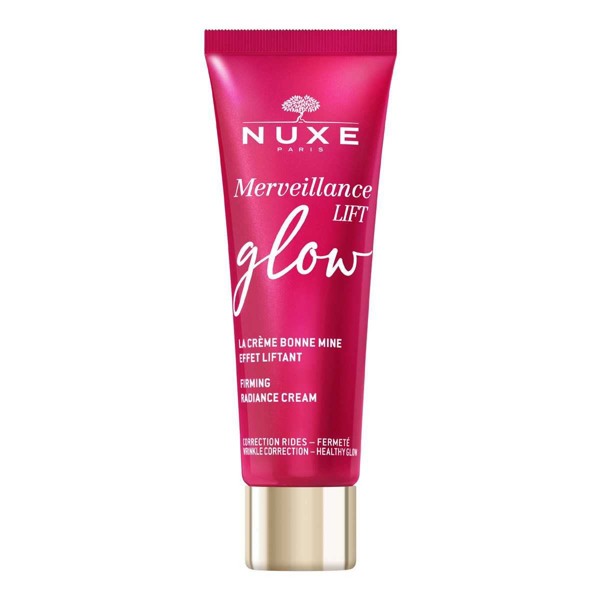 NUXE MERVEILLIANCE LIFT GLOW, Stangrinants, spindesio suteikiantis kremas, 50ml