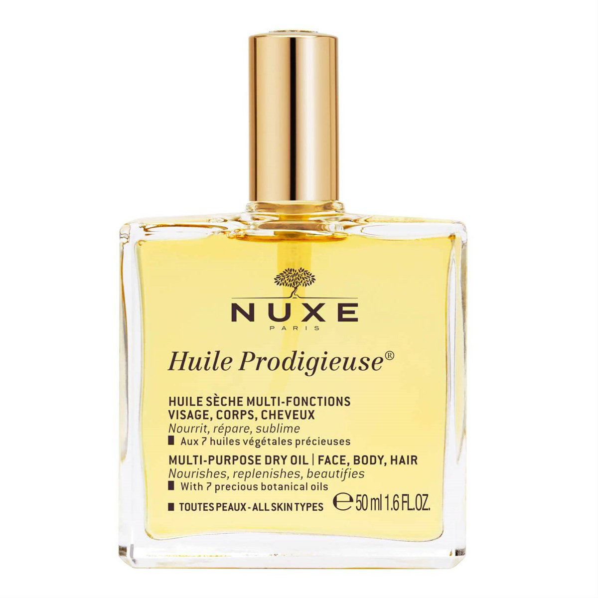 NUXE HUILE PRODIGIEUSE, sausasis aliejus, 50ml