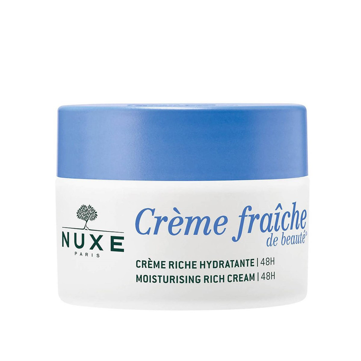 NUXE CREME FRAICHE DE BEAUTE RICH, 48 val. drėkinantis tirštos konsistencijos kremas, 50ml