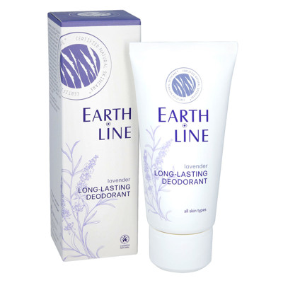 EARTH LINE Ilgalaikis dezodorantas Lavender be aliuminio druskų