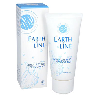 EARTH LINE Ilgalaikis dezodorantas Aqua be aliuminio druskų