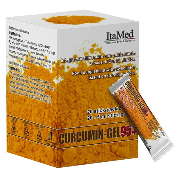 CURCUMIN GEL 95+ koncentruotas kurkuminas