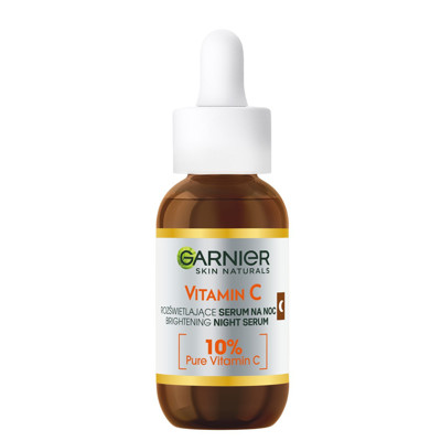 GARNIER VITAMIN C, naktinis veido serumas su 10% gryno vitamino C ir hialurono rūgštimi, 30ml paveikslėlis