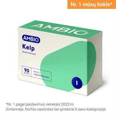 AMBIO KELP, 90 tablečių paveikslėlis