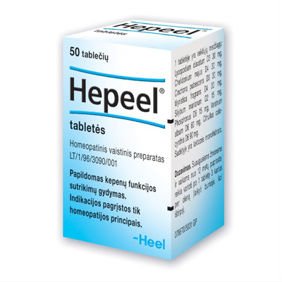 HEPEEL, tabletės, N50  paveikslėlis