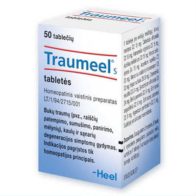 TRAUMEEL S, tabletės, N50  paveikslėlis