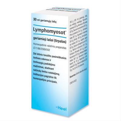 LYMPHOMYOSOT, geriamieji lašai (tirpalas), 30 ml paveikslėlis