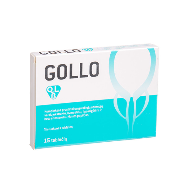 GOLLO, kompleksas prostatai, 15 tablečių paveikslėlis